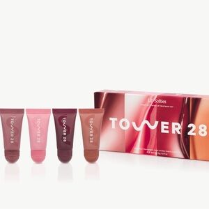LAST ONE 🆕 Tower 28 Beauty Mini Lil Softies Tinted Lip Treatment Set 💋